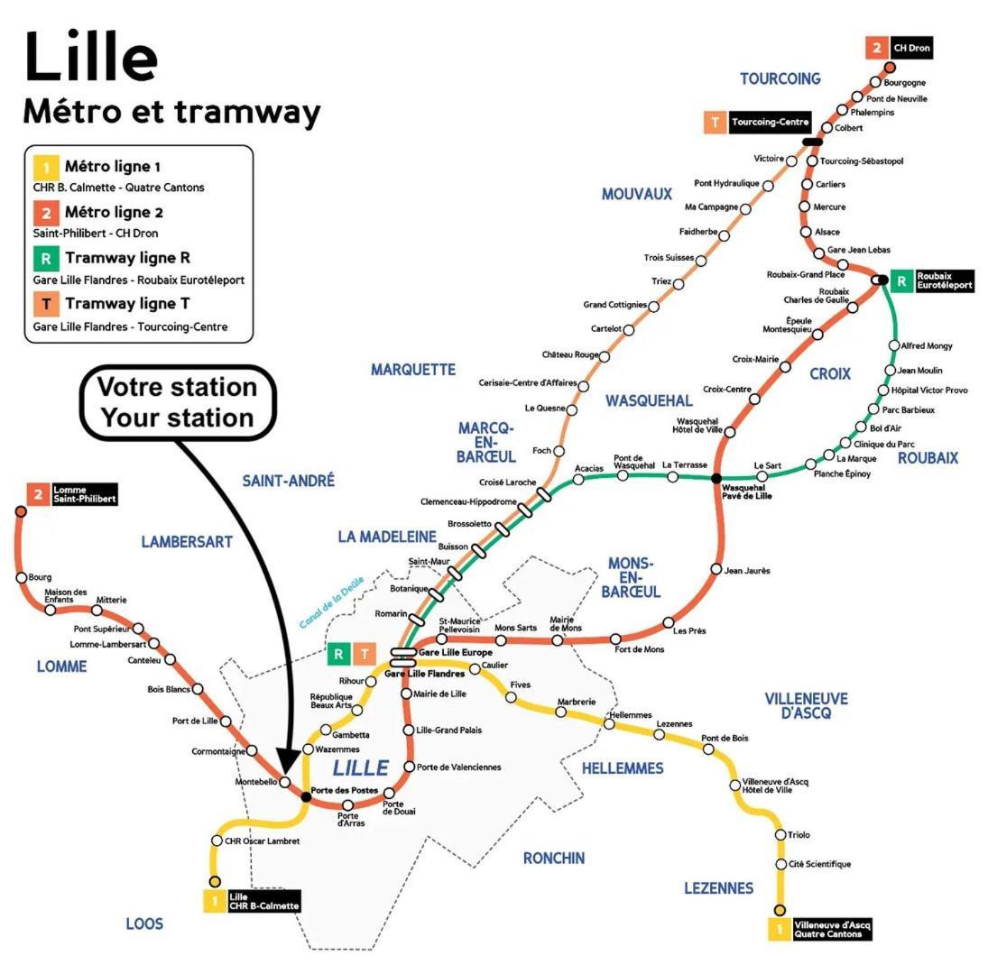 Lille Center Equipped And Bright Apartment 外观 照片